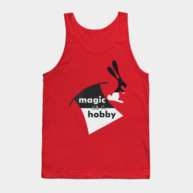 Magic as a Hobby Cover Tank Top by linarangel